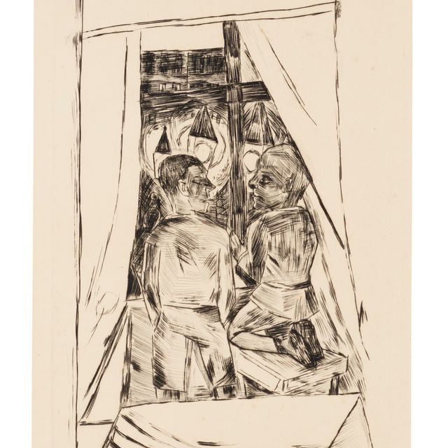 Max Beckmann — Кнабен-ам-Фенстер