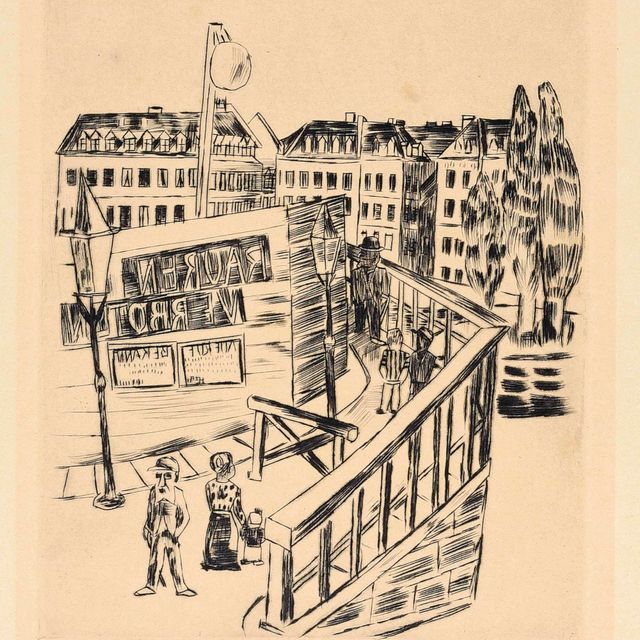 Max Beckmann — Хольцбрюке