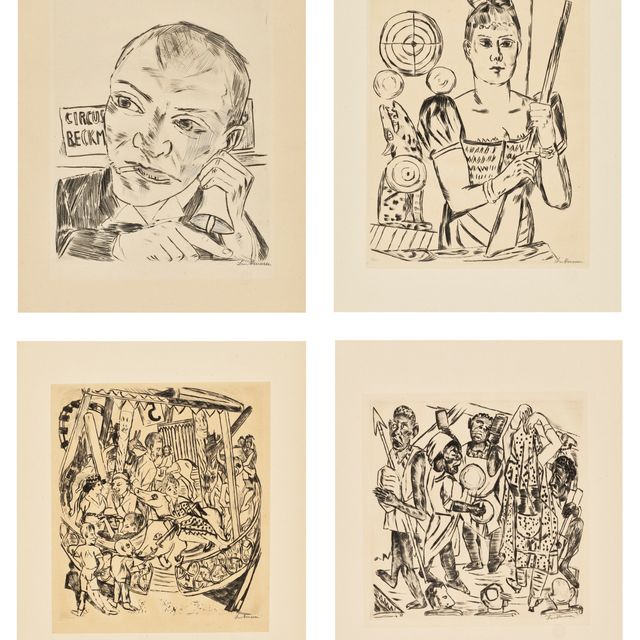 Max Beckmann — Ярмаркт