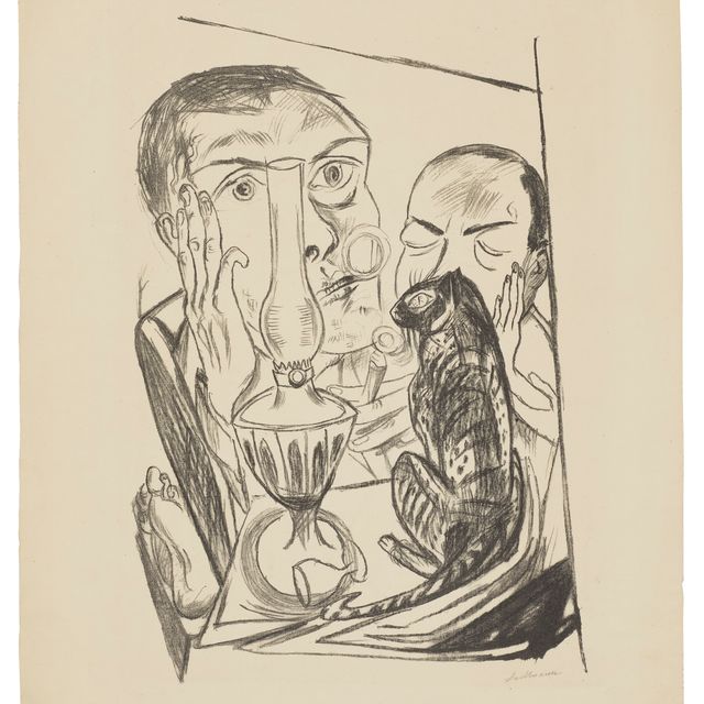 Max Beckmann — Самостоятельная жизнь в Катце и Лампе