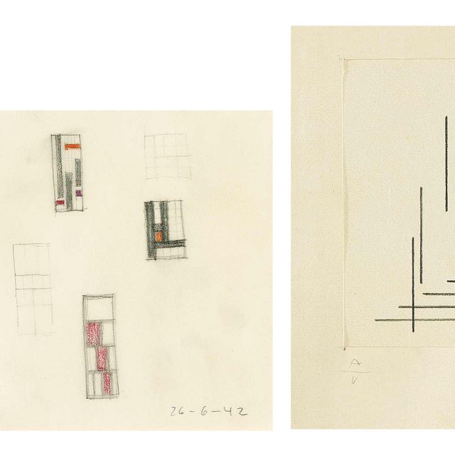 Max Bill — Саммельнумер фон цвай Веркен: "Он тител", 1942, "Он тител", 1942