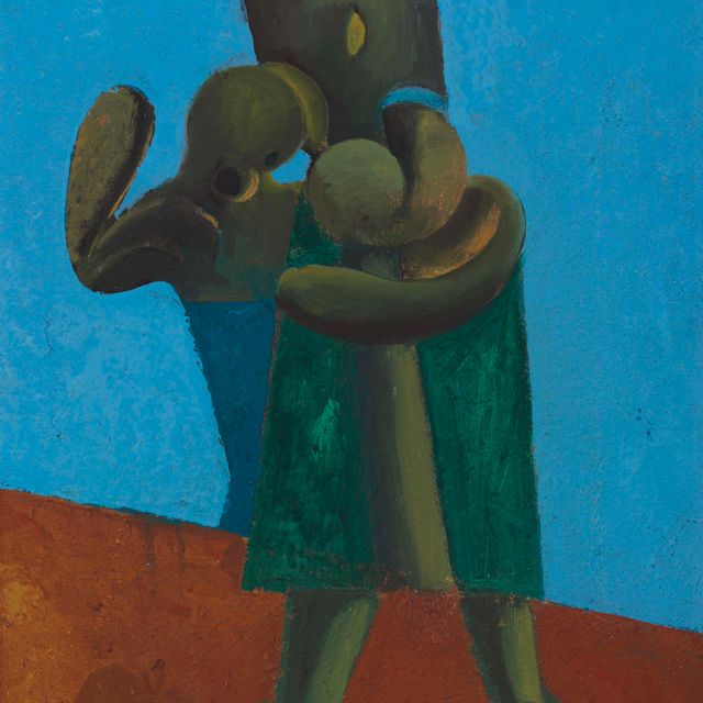Max Ernst — Человек и женщина