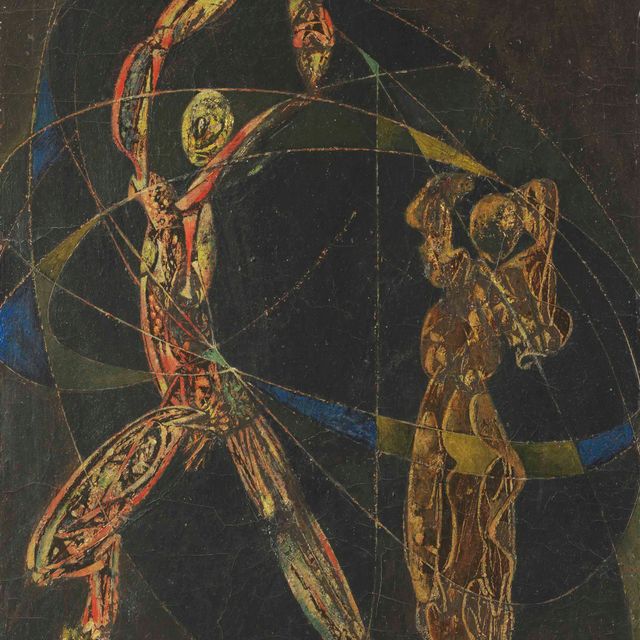 Max Ernst — Танцующие под Звездным небом