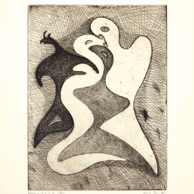 Max Ernst — Опасные корреспонденции, из портфолио Брунидора, №1