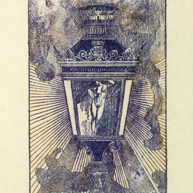 Max Ernst — Жорж Рибмон-Дессень, "Баллада о солдате", Пьер Шав, Ванс, 1972 (Шпионы и Леппиен 218)