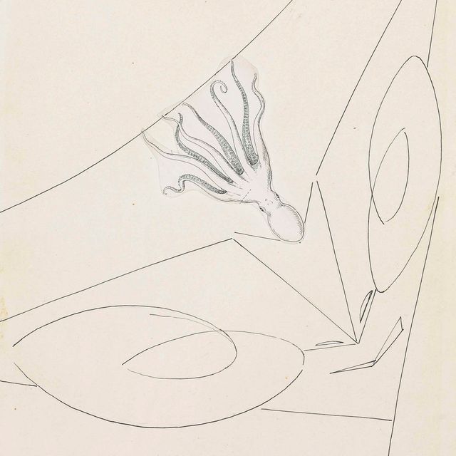 Max Ernst — Иллюстрация для "Галантного бребиса"