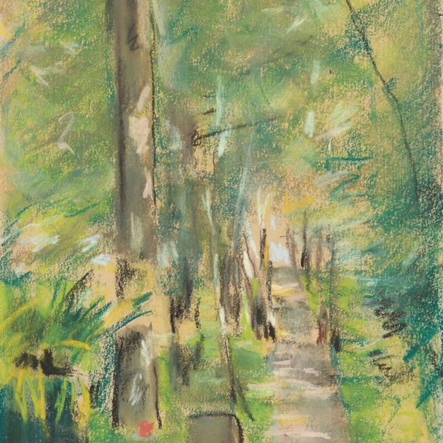 Max Liebermann — Биркеналле-им-Ванзегартен
