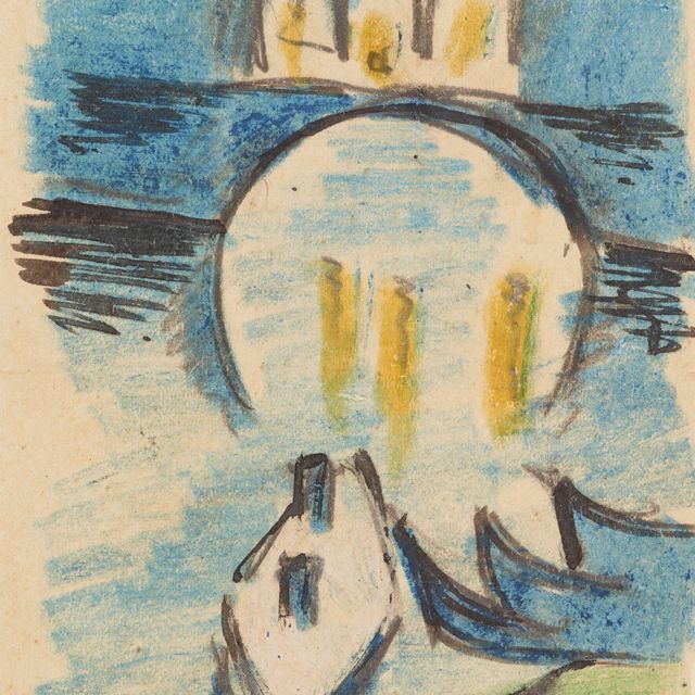 Max Pechstein — Арно Брюке во Флоренце