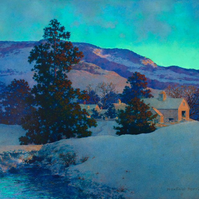 Maxfield Parrish — Ферма Динглтон