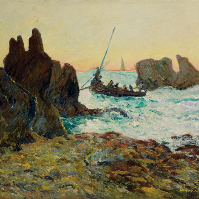 Maxime Maufra — Вход в лес рошеров