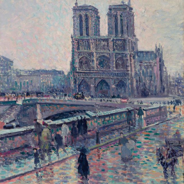 Maximilien Luce — Берега Сены рядом с Нотр-Дам-су-ла-Плю