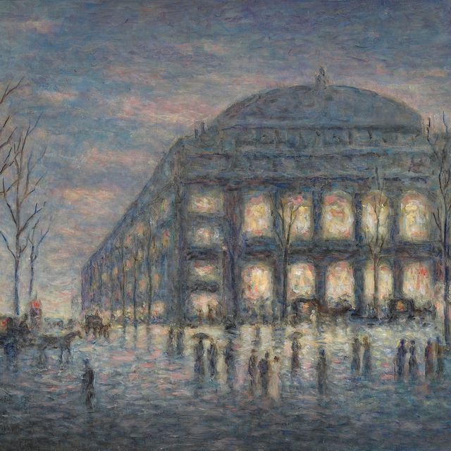 Maximilien Luce — Париж, площадь театра Шатле