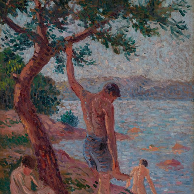 Maximilien Luce — Сен-Тропе, беньер-су-ла-пинед