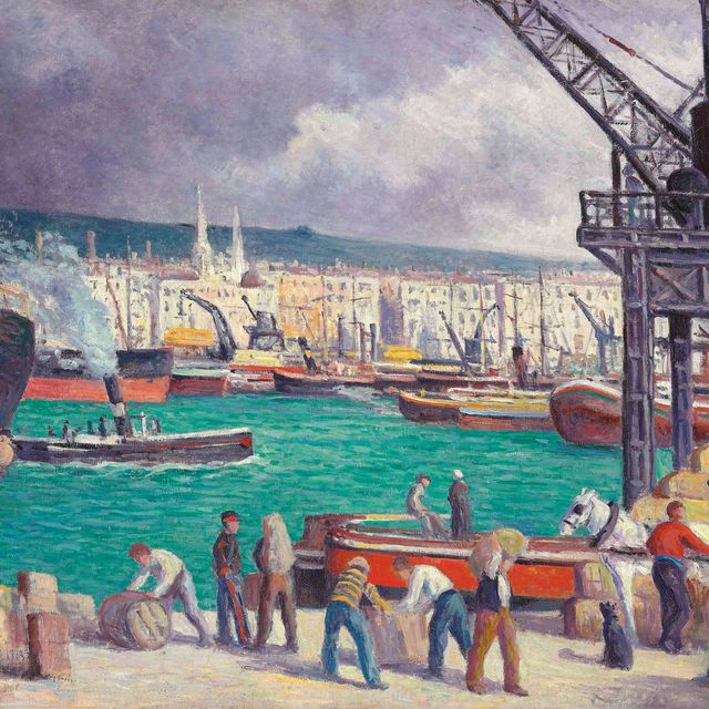 Maximilien Luce — Руан, ле-порт