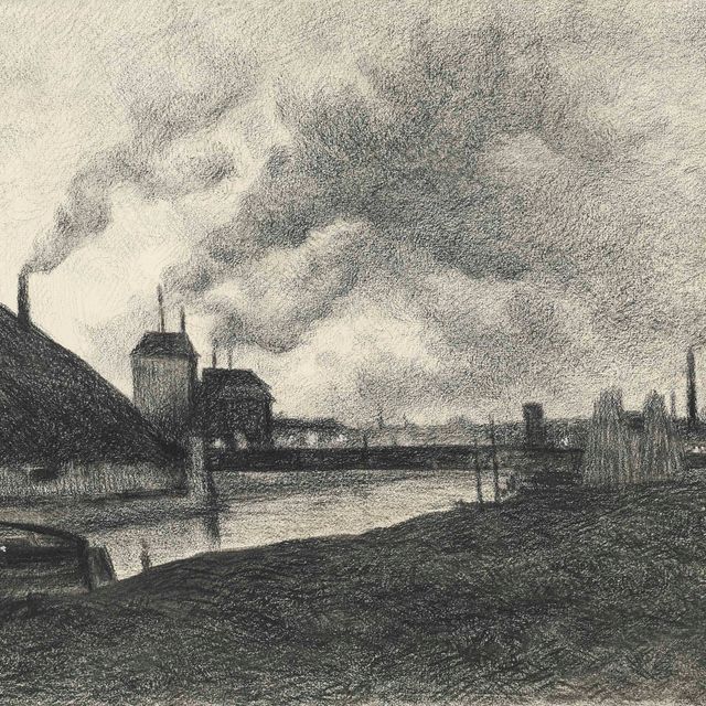 Maximilien Luce — Окрестности Шарлеруа-сюр-ле-бордс-де-ла-Самбр