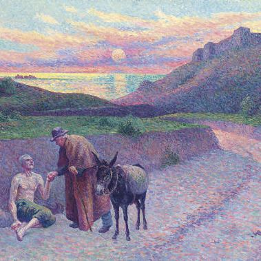 Maximilien Luce — Добрый Самаритянин