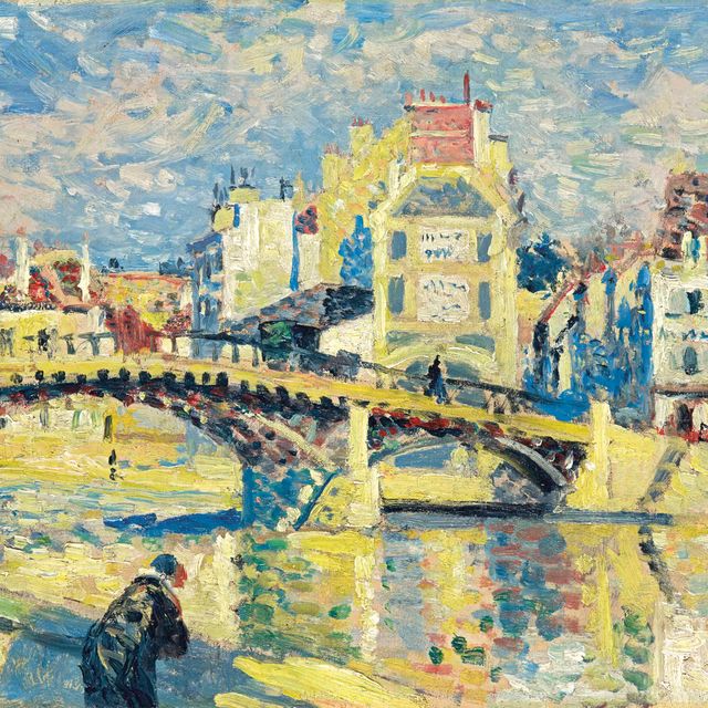 Maximilien Luce — Марна и Пон-де-Фер-а-Ланьи