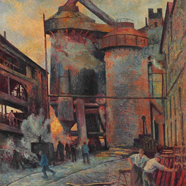 Maximilien Luce — О-Фурно-а-Шарлеруа