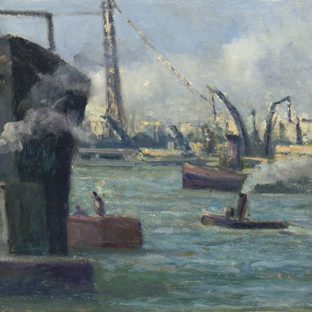 Maximilien Luce — Порт-де-Руан