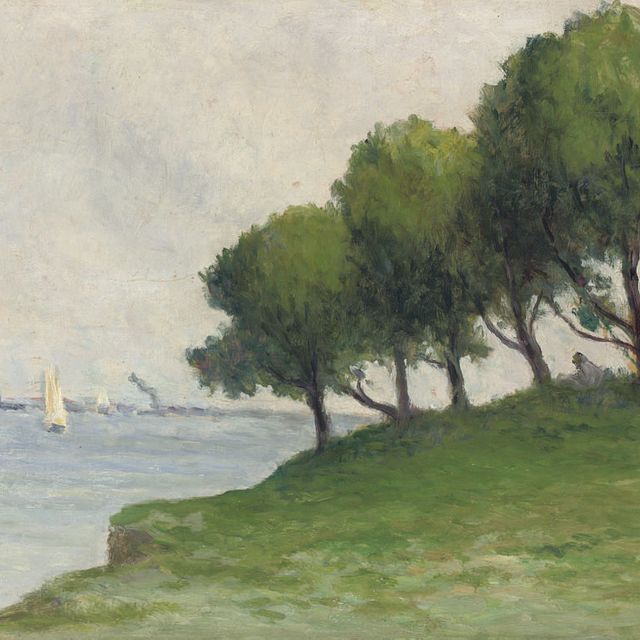Maximilien Luce — Бокето в Кермустере