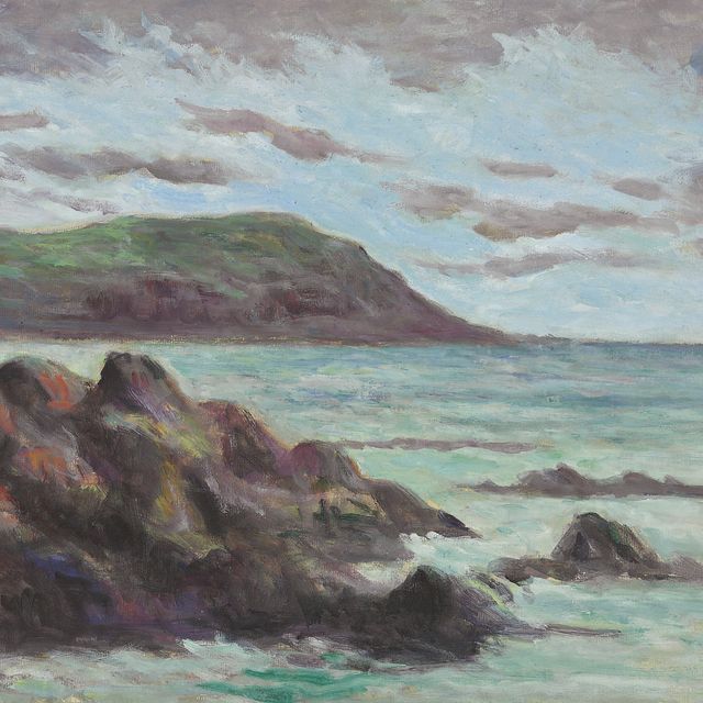 Maximilien Luce — Рошер-пре-де-Сен-Мало