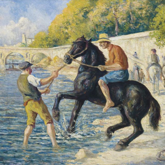 Maximilien Luce — Набережная реки Сены, на вершине Марийского моста