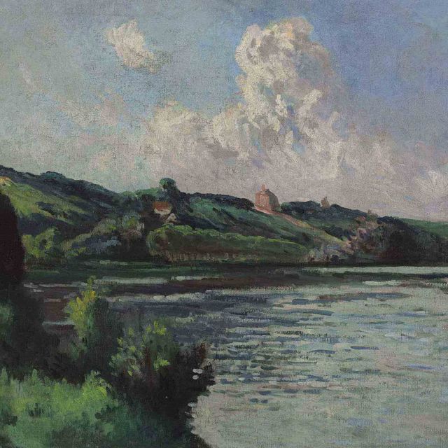 Maximilien Luce — Оплата труда в Роллбуазе