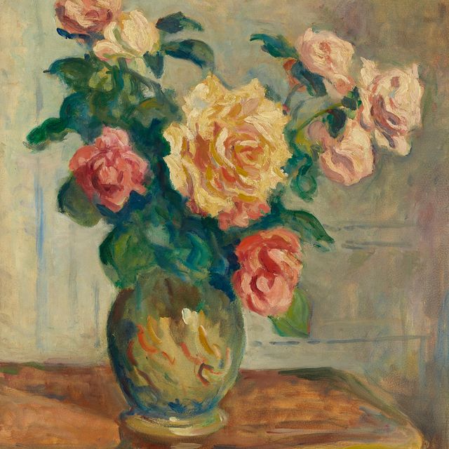Maximilien Luce — Ваза с цветами