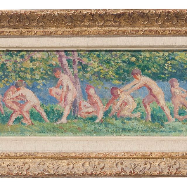 Maximilien Luce — Картофель фри для детей