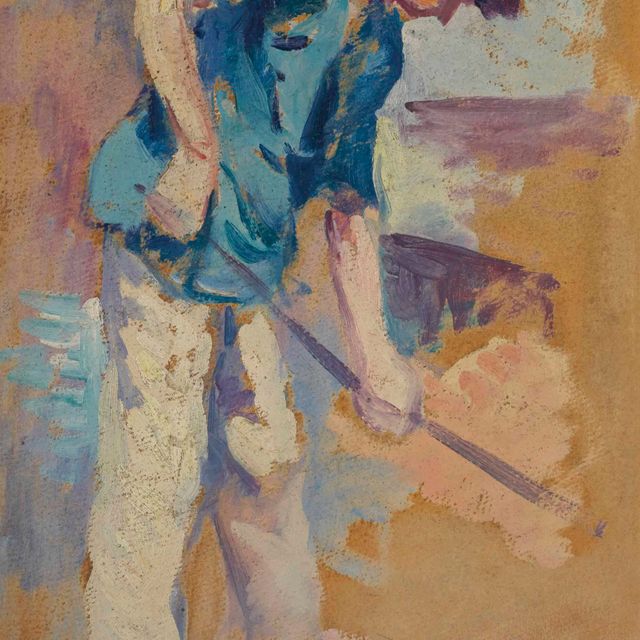 Maximilien Luce — Увлечение, этюд для развлечения