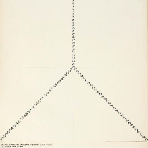 Mel Bochner — Иллюстрация Витгенштейна (1-е чтение - ветвь "Y")