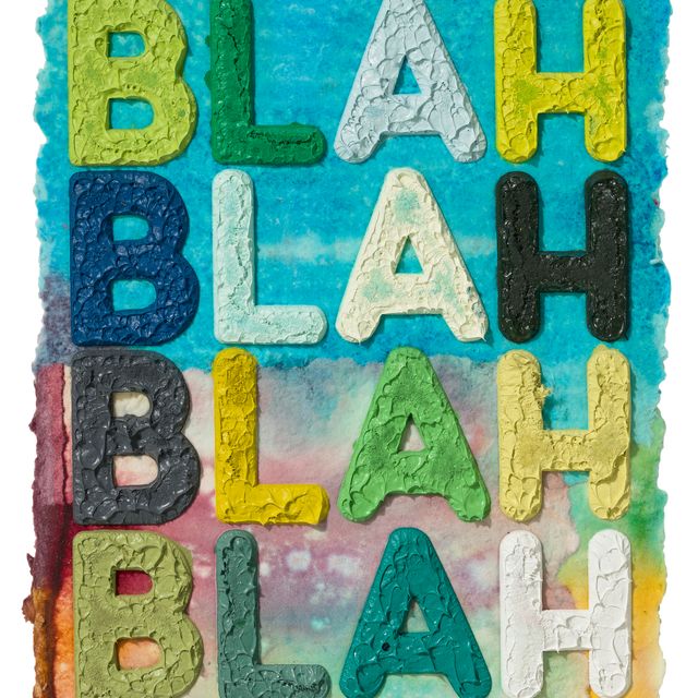 Mel Bochner — БЛА-БЛА-БЛА