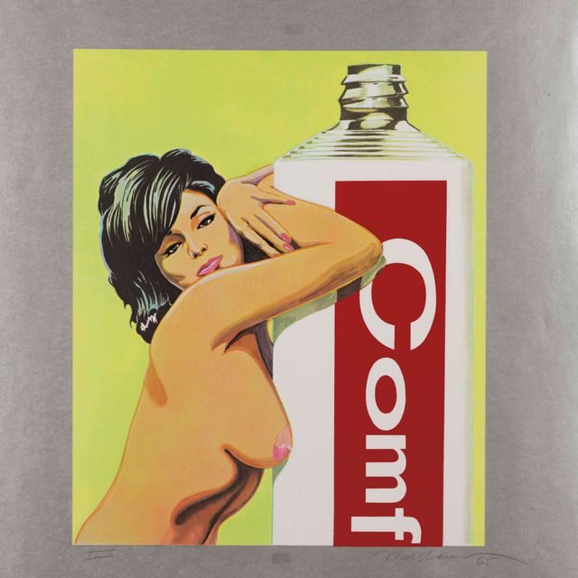 Mel Ramos — Miss Comfort Cream, от 11 поп-артистов, Том III