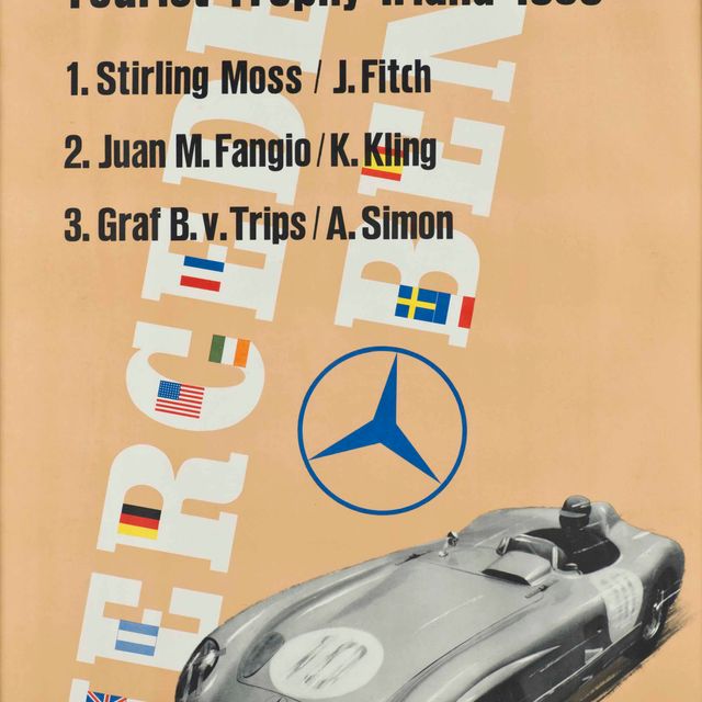 Mercedes-Benz — Mercedes-Benz : Туристический трофей Ирландии, 1955