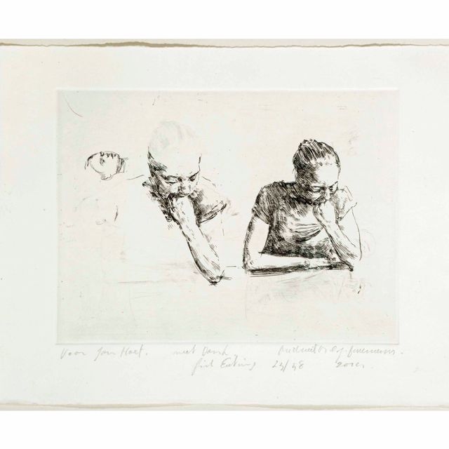 Michaël Borremans — Девушка Ест