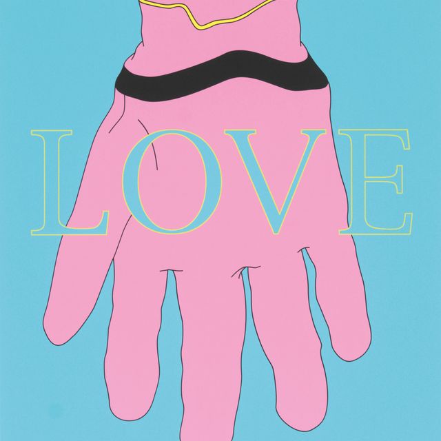 Michael Craig-Martin — Любовь/перчатка
