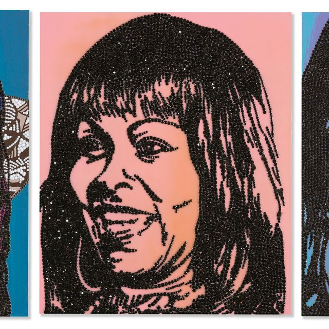 Mickalene Thomas — A, E, I, O, U (И иногда Y)