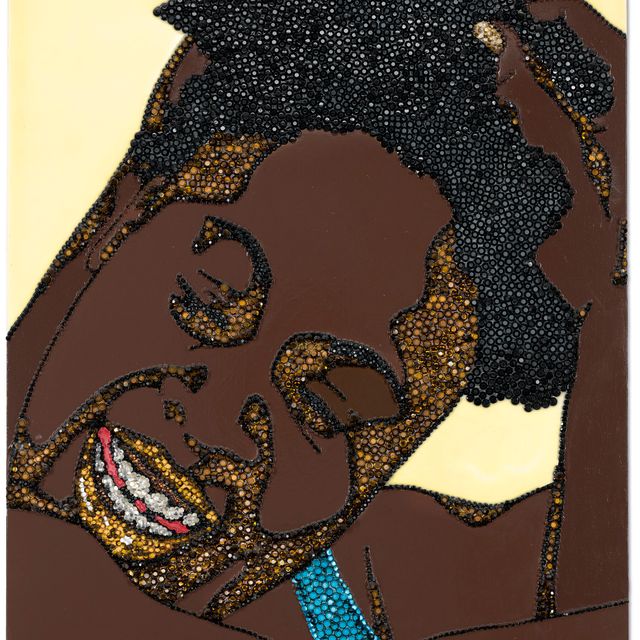 Mickalene Thomas — Портрет борца №9