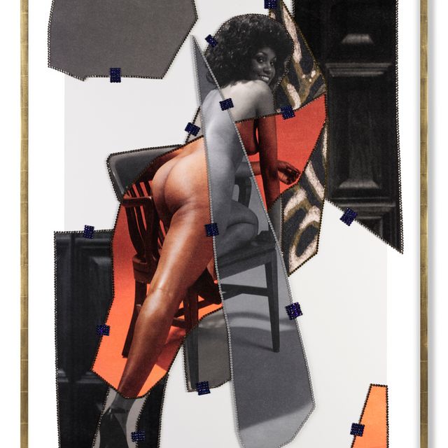 Mickalene Thomas — Реактивно-голубой №50