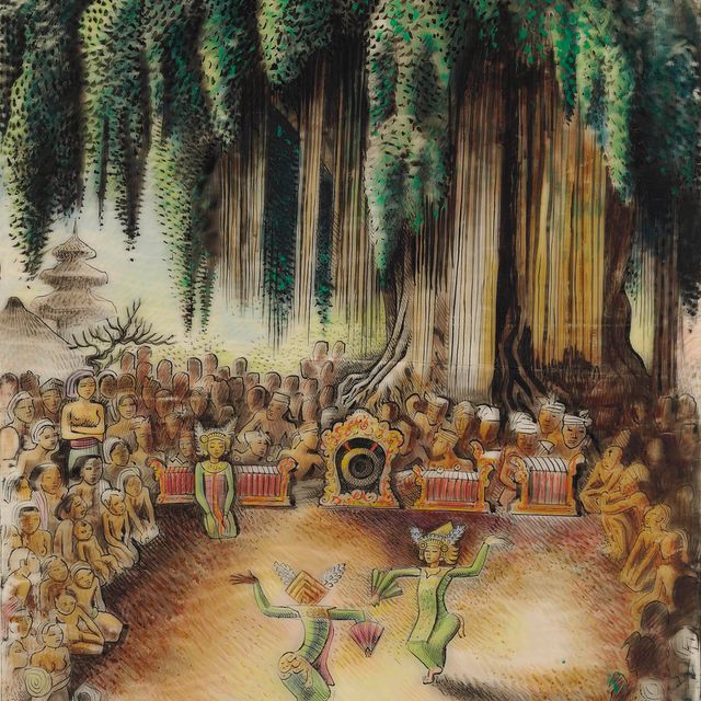 Miguel Covarrubias — Выступление Легонга Под Баньяновым деревом