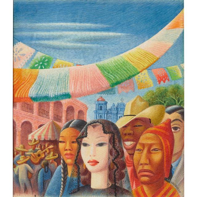 Miguel Covarrubias — Персонажи Латинской Америки