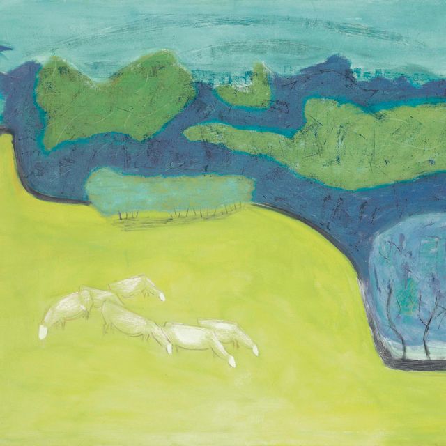 Milton Avery — Желтый луг