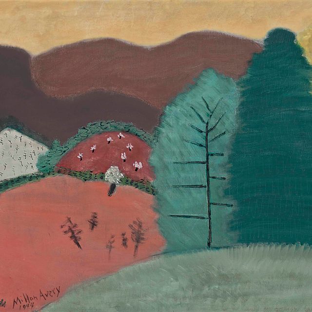 Milton Avery — Ранняя весна