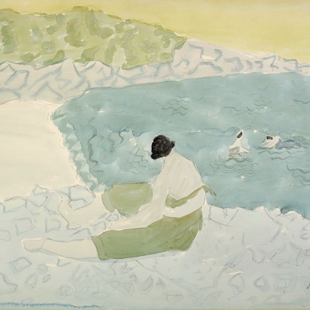 Milton Avery — Сиделка на скале