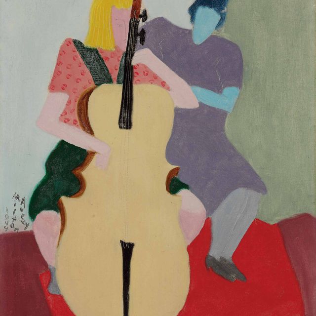 Milton Avery — Виолончелист