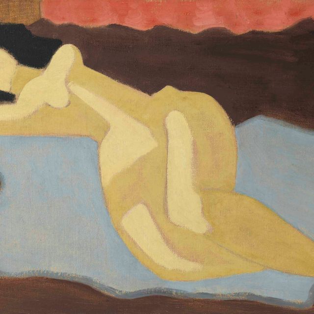 Milton Avery — Спит обнаженный