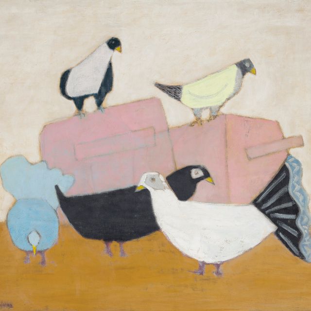 Milton Avery — Французские голуби