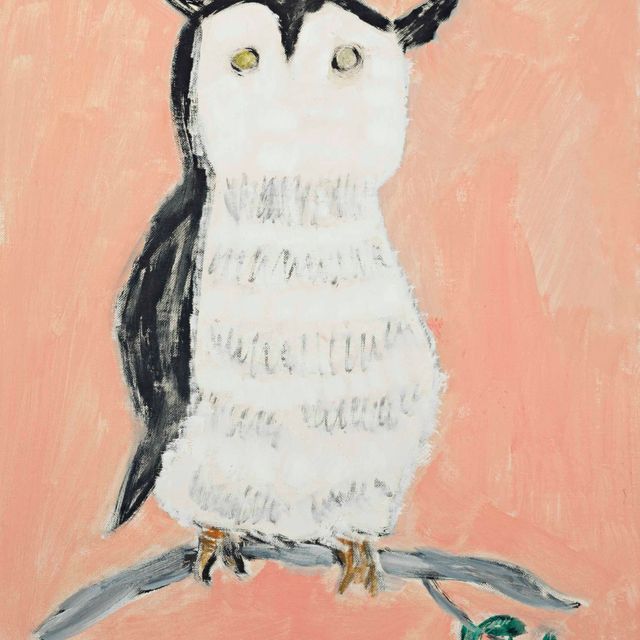Milton Avery — Желтоглазая сова