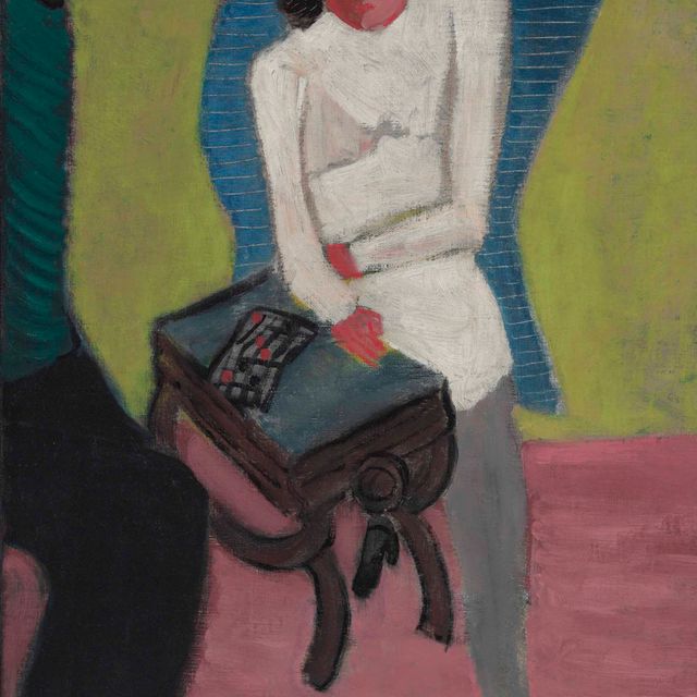 Milton Avery — Игра в шашки