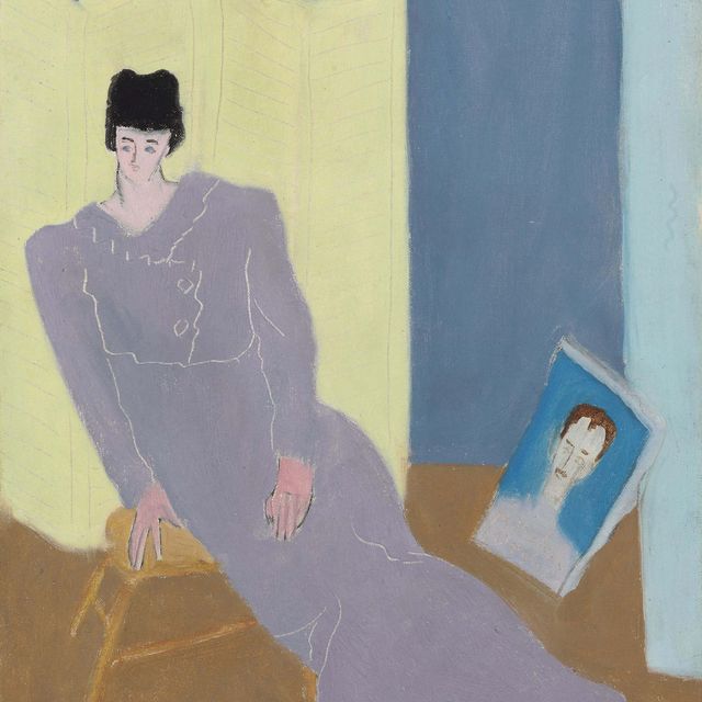 Milton Avery — Салли Эйвери с автопортретом Милтона Эйвери